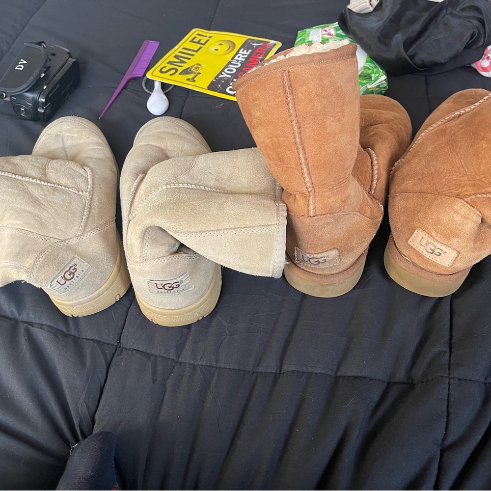 Two pairs of Ugg boots
